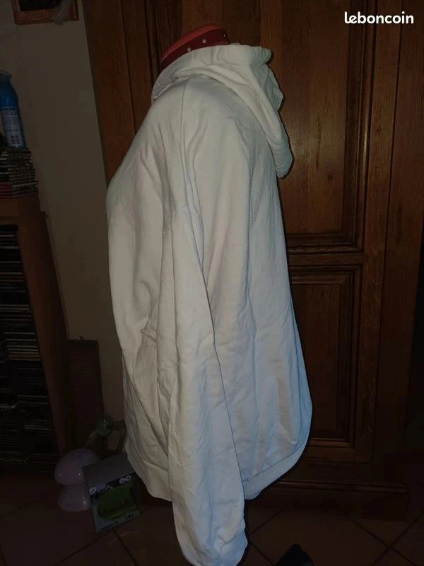 Unisex white hoodie – photo 4